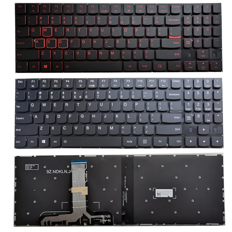 

Клавиатура с подсветкой для ноутбука Lenovo Legion Y520 Y520-15IKB Y720 Y720-15IKB R720 R720-15IKB Y530 Y730, английская и американская Раскладка
