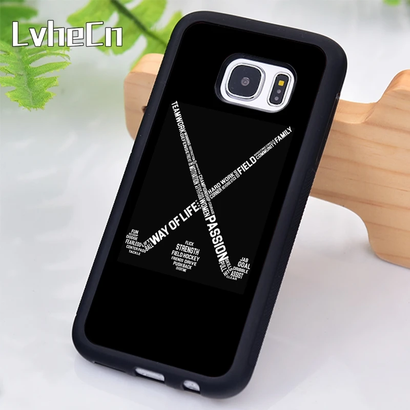 LvheCn Pond Field Hockey Phone Case For Samsung Galaxy S9 S8 S10 Plus Lite S6 S7 Edge S5 Note 5 8 9 10 Coque |