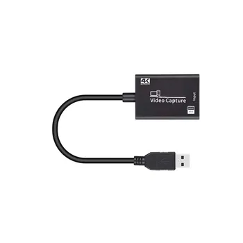 

2020 New Video Capture Card Free Drive USB Recording Box Game Broadcaster POrtable HDMI Capture Card HD 4K*2K New