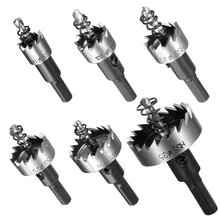 Carbide Tip HSS Drills Bit Hole Saw Set for Stainless Steel Metal Alloy cutting tools 12-20mm