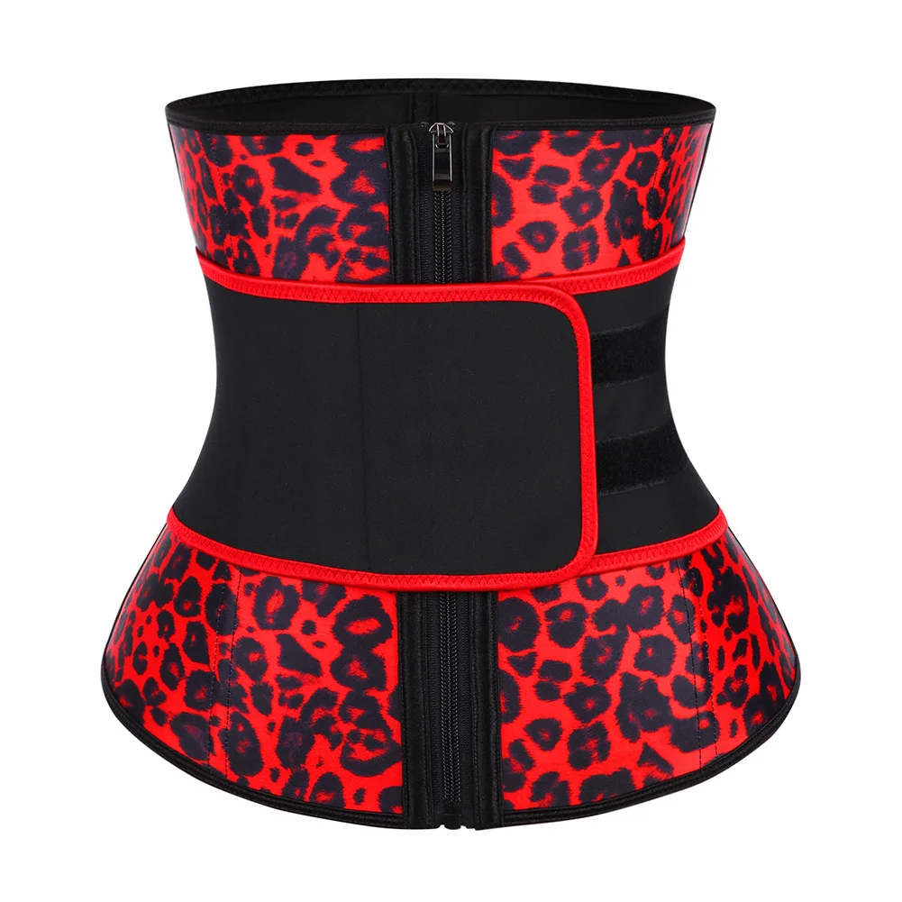 

WonderBeauty Latex Waist Trainer Zipper Shapewear Slimming Waist Trainer Plus Size Hourglass Figure Slimming Belt Fajas