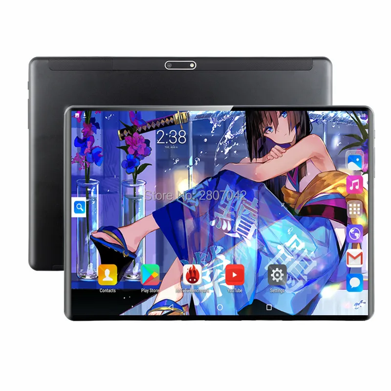 

2019 2.5D IPS tablet PC 4G Android 9.0 Octa Core Google Play The tablets 6GB RAM 64GB ROM WiFi GPS 10' tablet Steel Screen 10