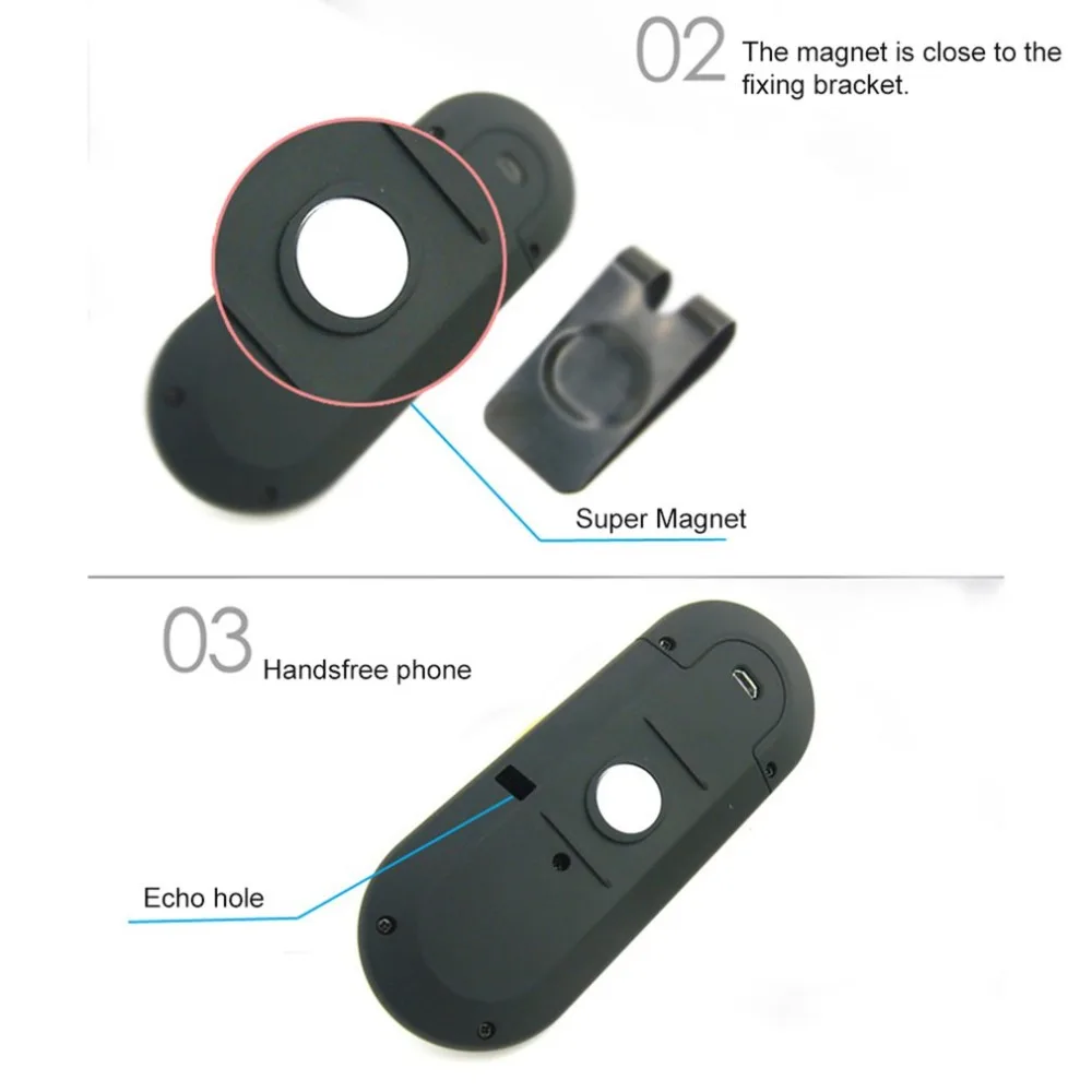 BT501 USB B-T Handsfree автомобильный комплект беспроводной динамик телефон MP3 музыкальный плеер Солнцезащитный козырек клип динамик телефон Hands-Free