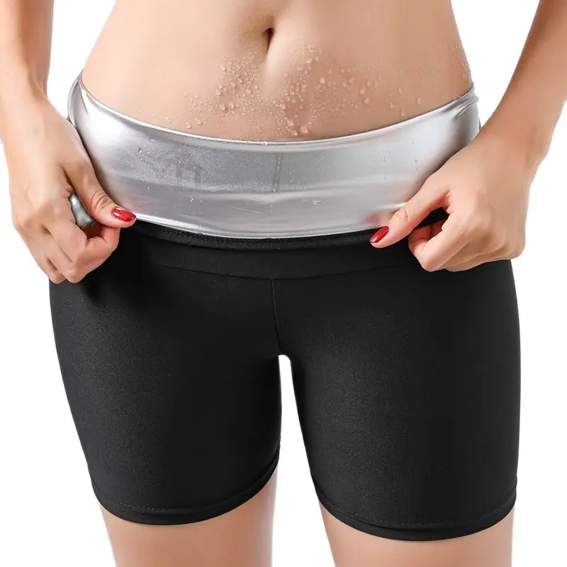 plus size shapewear Women Thermo Sauna Pants Sweat Shorts Slimming Hot Thermal Fat Control Leggings Shapers Body Fitness Stretchy Slim Waist Panties shapewear for women Shapewear