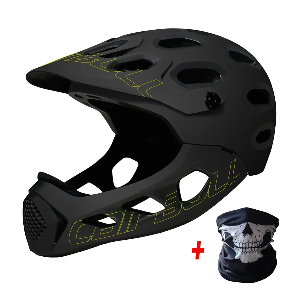 HOT Cairbull Adult Full Face Bike Helmet Casco MTB Mountain Road Bicycle Full Covered Helmet Motorcycle DH Downhill Helmet