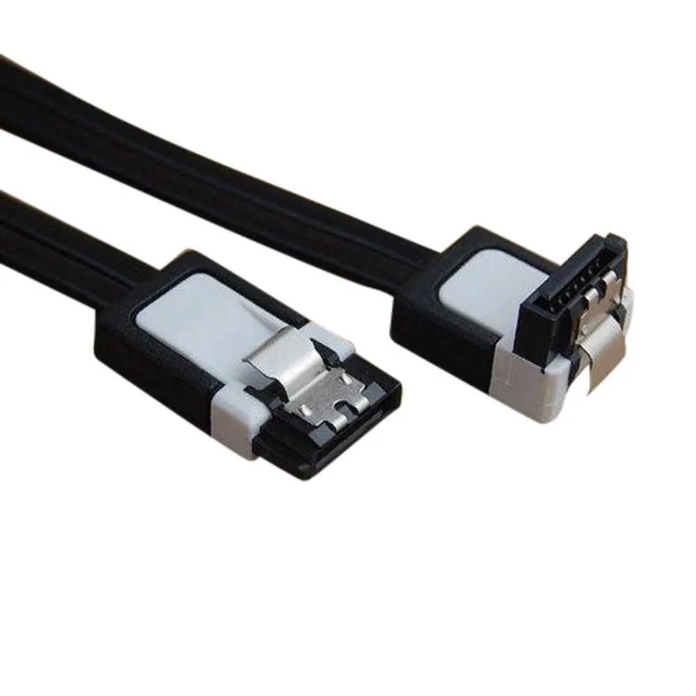 

2Pcs SATA 3.0 III SATA3 6Gb / S SSD Hard Drive Data Direct / Right Angle Cable 6 Gb / S Serial Hard Disk Data Cable