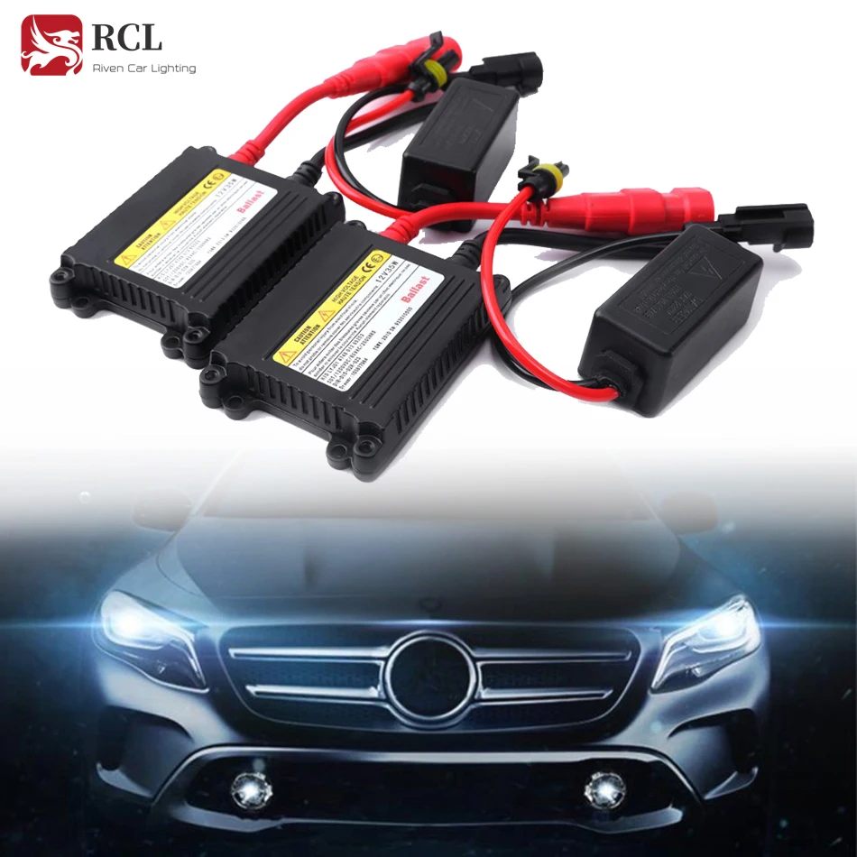 2 шт. 35 Вт 55 блок ксенонового зажигания H1 H3 H7 H8 H9 H11 9005 9006 H4 Hid цифровой универсальный