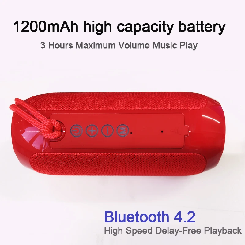 20 Вт Новый TG117 открытый беспроводной портативный bluetooth динамик сабвуфер