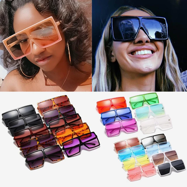 Eyegla 8 Pack Retro Rectangle Sunglasses for Women Trendy Square Party  Glasses Bulk for Women Men