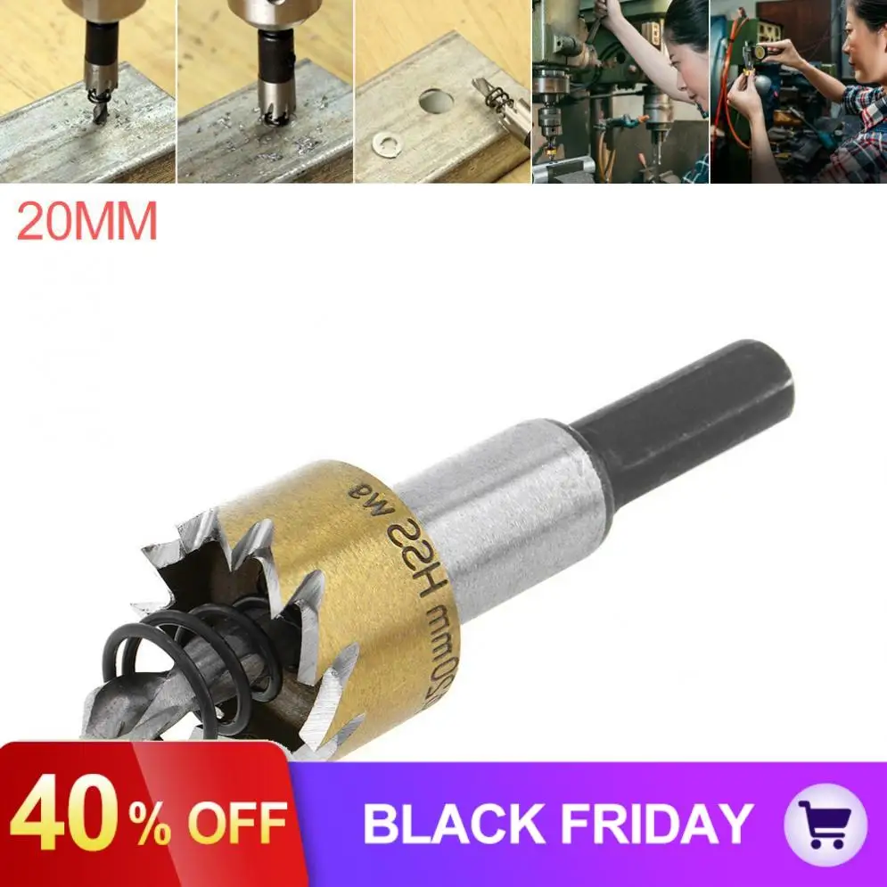 HSS Drill Bit Drilling Hole Cut Tool with 20mm for Installing Locks Door Knobs