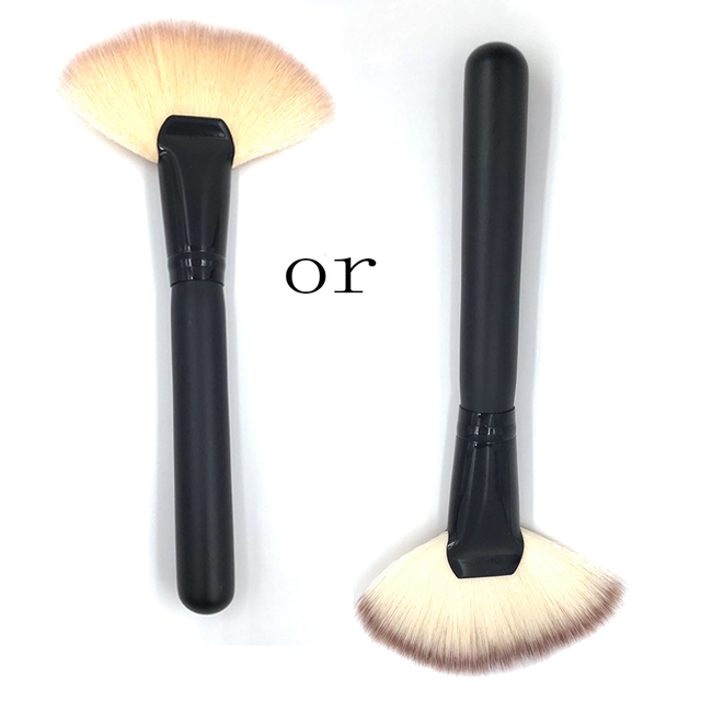 Soft Makeup Large Fan Brush Foundation Blush Blusher Powder Highlighter Brush Powder brushes Cosmetic Brushes Maquiagem