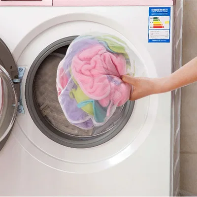 Mesh Laundry Wash Bags Foldable Delicates Lingerie Bra Socks Underwear Washing Machine Clothes Protection Net 3 size