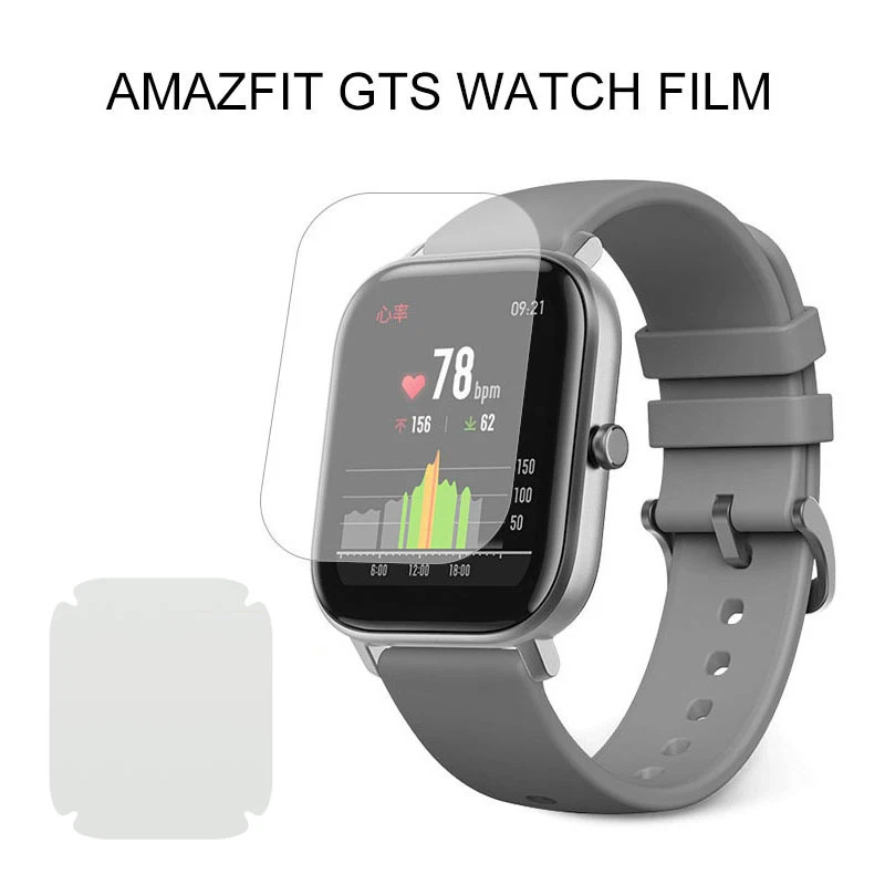 

Soft TPU HD Watch Screen Protector For Xiaomi Amazfit GTS Smart Watch Full Screen Protective Film Explosion Proof