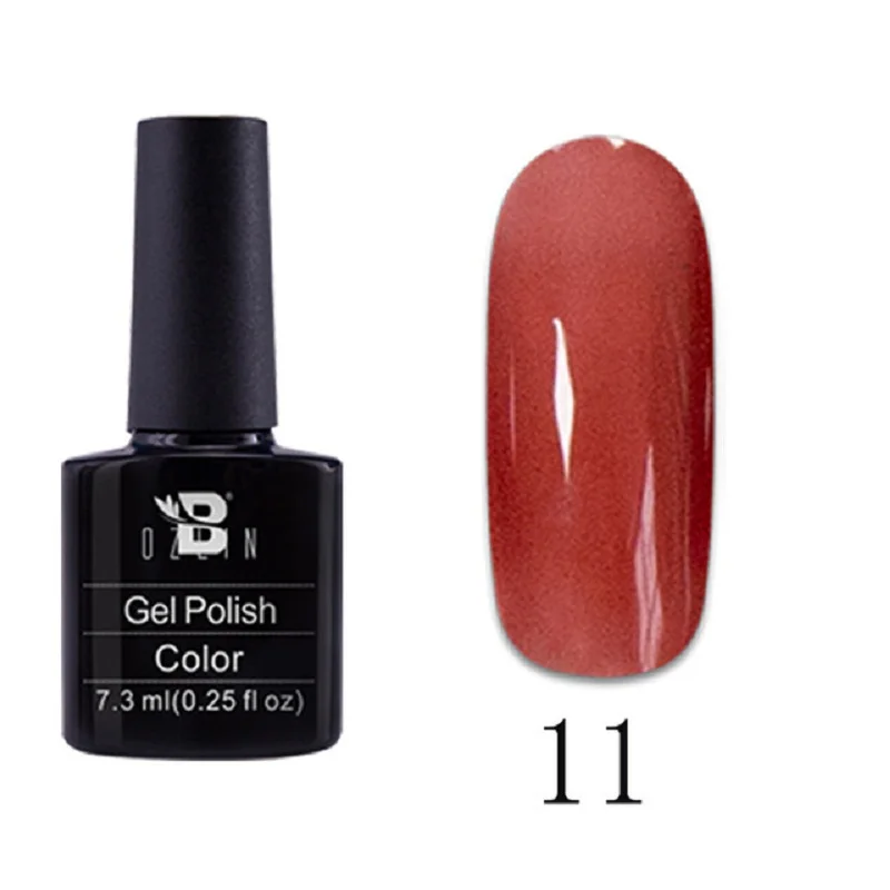 Гель-лак для ногтей серии Glaze Red 7,3 мл, 24 цвета, Полупостоянный светодиодный или УФ Гель-лак для ногтей, инструменты для дизайна ногтей, долговечные