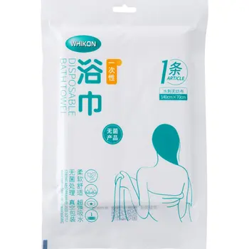 

Disposable Shower Bath Towels, No Rinse Bathing Shower Wipes, Compact Towels Body Hair Cleaning Dry Bath Wipes