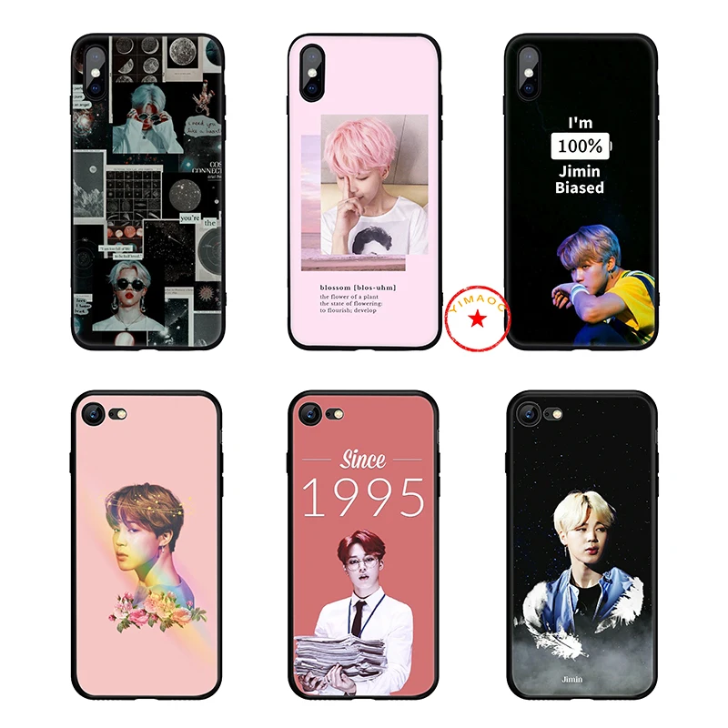 Мягкий силиконовый чехол для телефона Park Jimin K Pop для iPhone 11 Pro Xs Max X или 10 8 7 6S Plus 5 5S SE Xr 6 Plus 7Plus 8 Plus