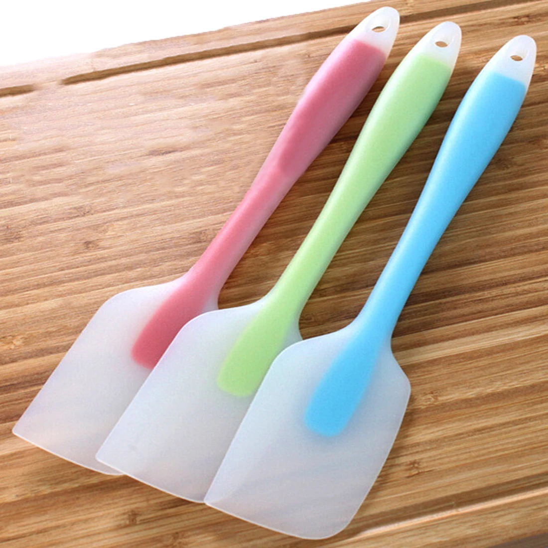  Pop Kitchen Cream Butter Cake Spatula Silicone Spatula Baking Butter Scraper Cooking Cake Kitchenwa