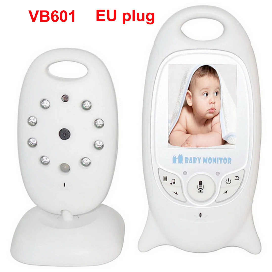 style B-EU plug VB605 видео Видеоняни и радионяни дома Беспроводной 2,4G HD, Wi-Fi, Управление ИК Ночное видение 2-полосная Домофон безопасности Камера для телефона - Цвет: style B-EU plug