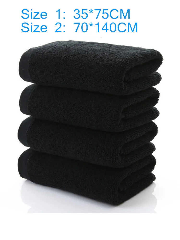 Towels Premium Black Hand Towels-100%Cotton,Ultra Soft and Highly Absorbent,600GSM Hand Towels,Hotel& Spa Quality Towels