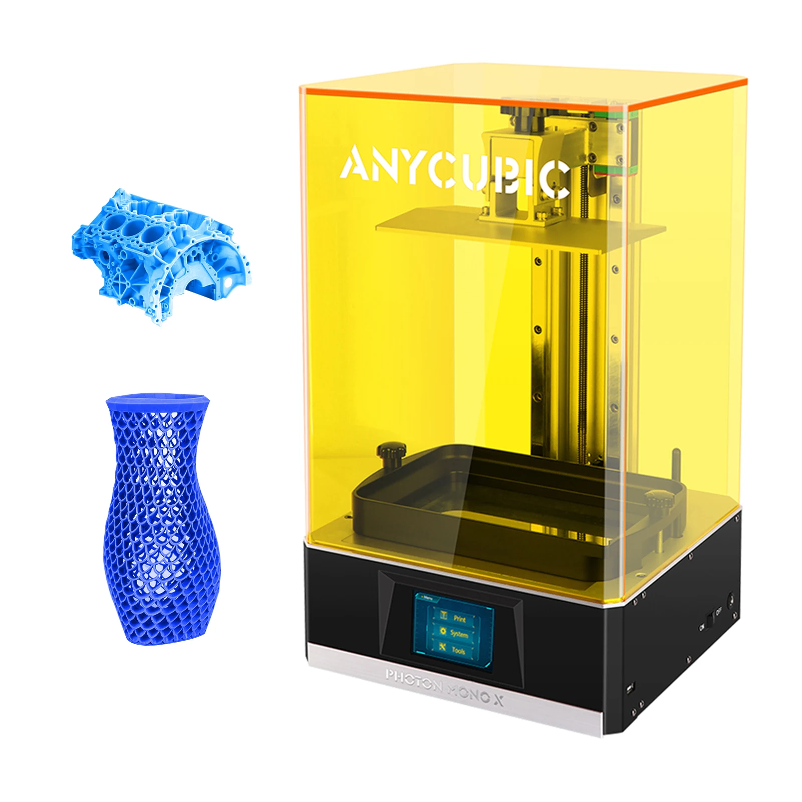 industrial 3d printer New Anycubic Photon Mono X 3D Printer 8.9''4K Monochrome LCD Large Print Size Support APP Remote Control SLA impresora 3d large 3d printer