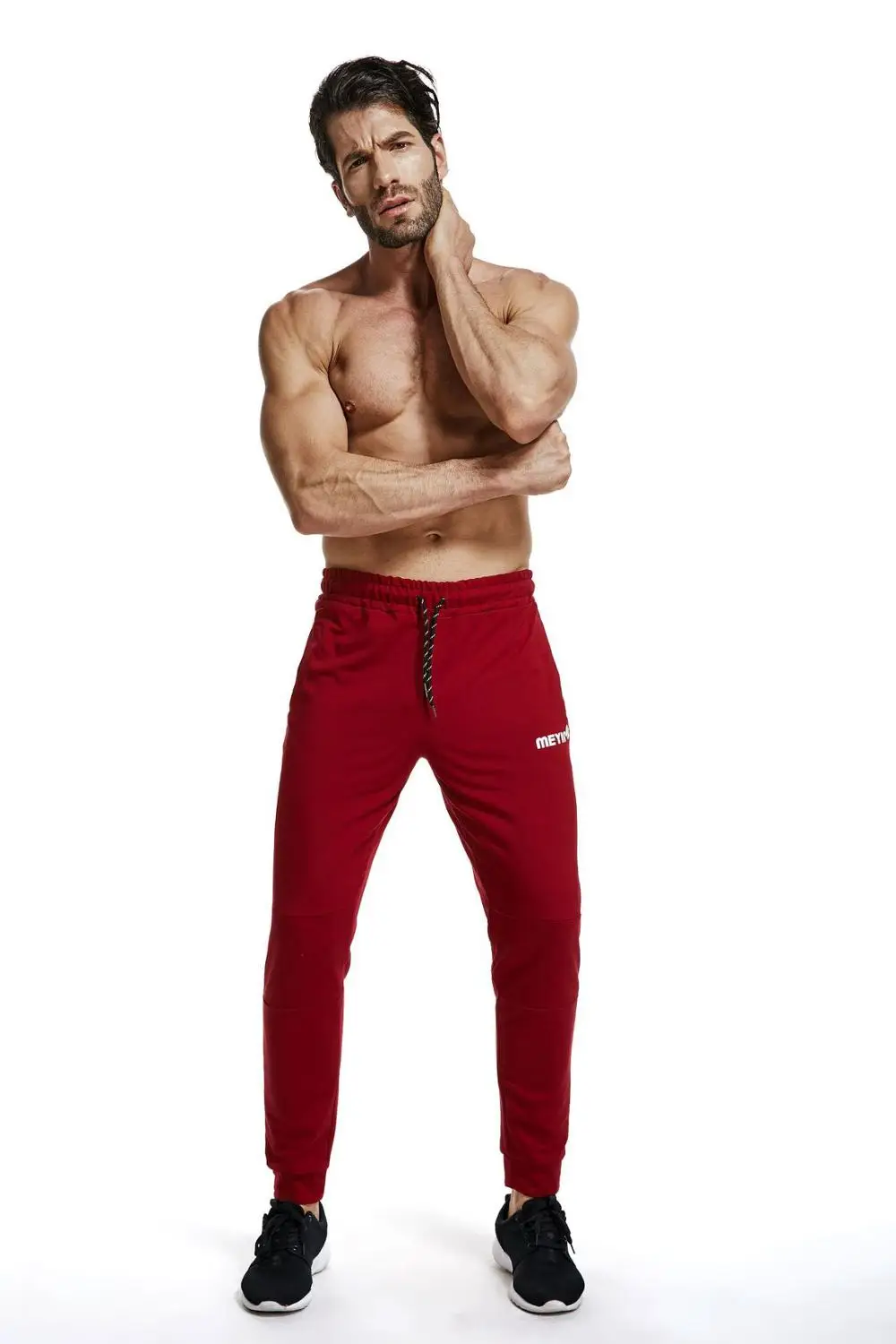 

Doctor Muscle Partner Autumn and Winter New Kind of Sports Trousers Men's Cotton Slim Bottom Pants
