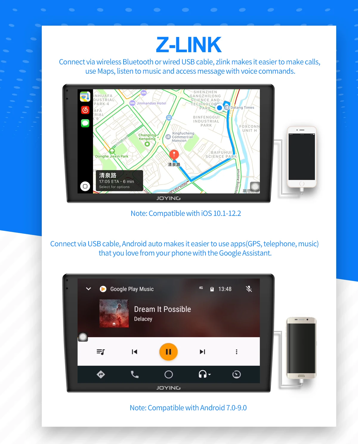 Sale Android Car Multimedia Player Radio 9" IPS Touch Screen Single 1 Din 4G RAM 64G Rom Car Radio GPS Camera Androidauto Carplay 5
