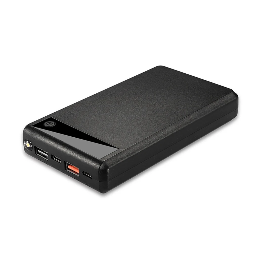 Двойной USB Micro Тип C Мощность внешнего аккумулятора 5В сделай сам 6*18650 чехол