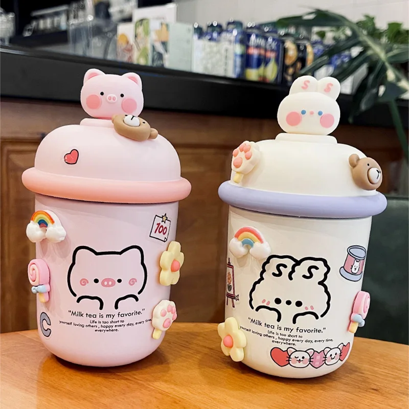 320ml Kawaii Bear Korean Thermos Flask – The Kawaii Shoppu