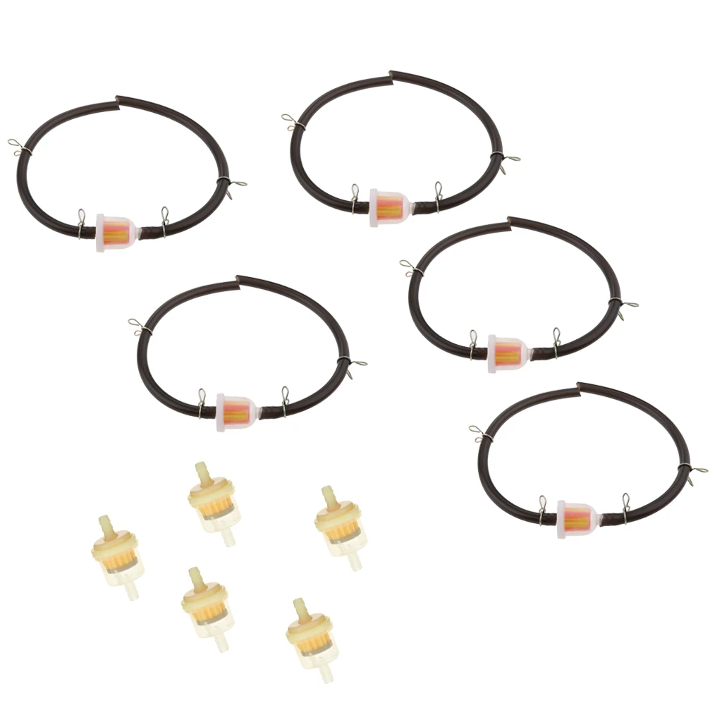 10X 47 49cc Mini Gas Hose Pipe Fuel Filter Kit For Dirt Pocket Bike