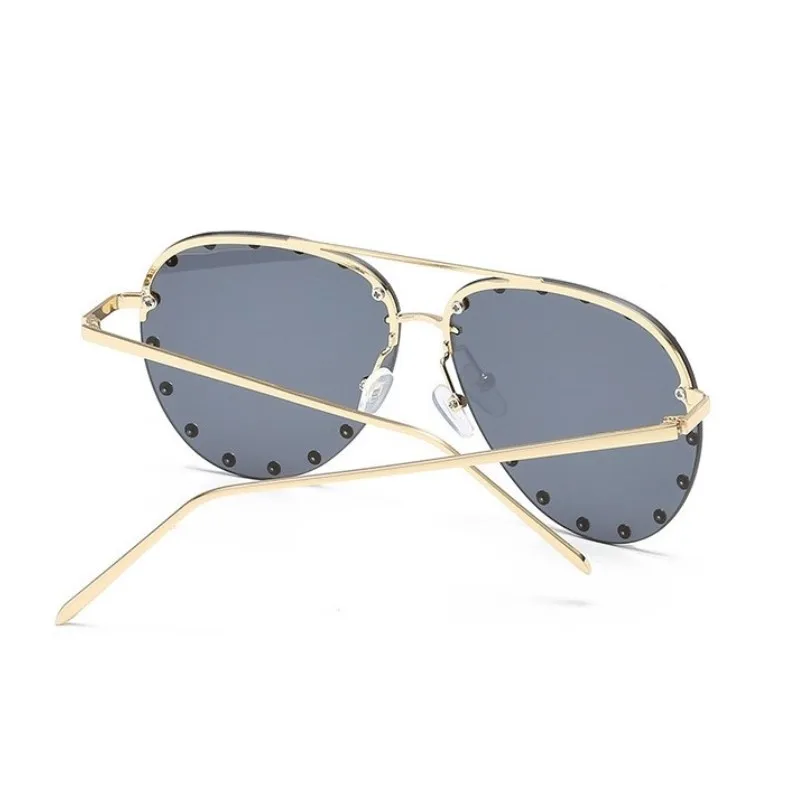 46423 Luxury Oversized Pilot Sunglasses Women Big Frame Sun Glasses Eyewear  UV400 Retro Brand Designer - AliExpress