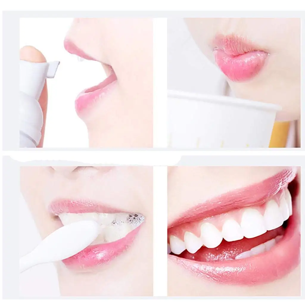 Свежая сияющая зубная паста для чистки зубов Отбеливание гигиены полости рта удаляет зубной налет для выпечки соды пятна плохого дыхания стоматологический