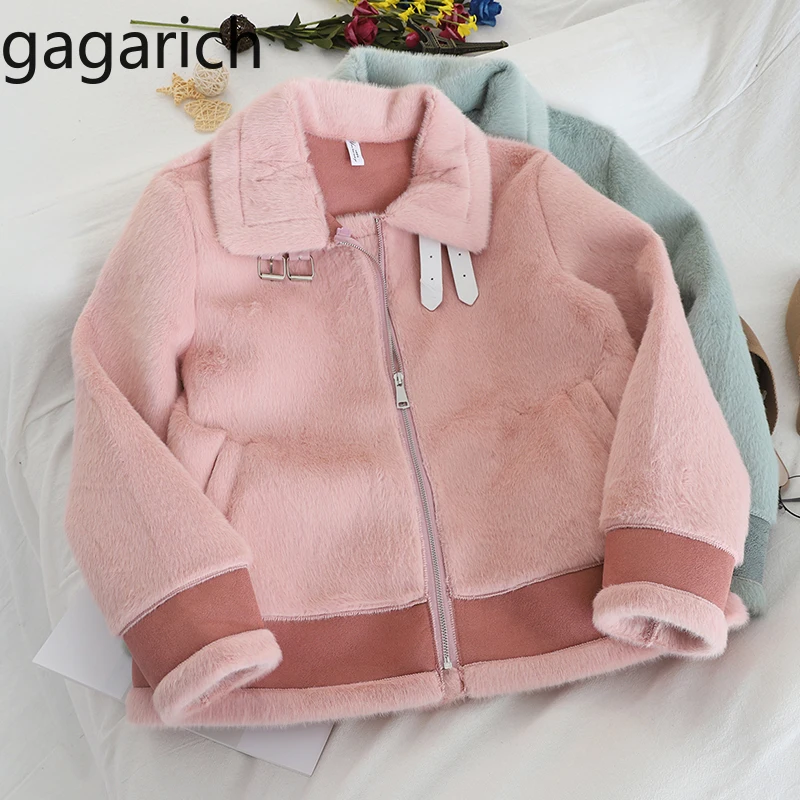 Gagarich Женская куртка на молнии дизайн 2019 Осень Зима Новая Корейская версия