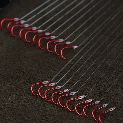 

Chi xiu Fishhook 51-100 Yuan jing bang Strands Double Hook Finished Product Fishhook Tie Fishing Fish 51-100 Yuan Good of chi xi