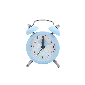 

Creative Alarm Clock Mute for Bedroom Bedside for Children Simple Clock Modern Relojes Despertadores De Mesita New 2019 GG50nz