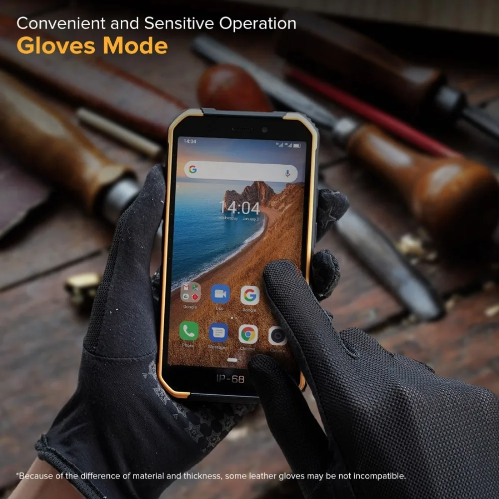 Ulefone Armor X6 IP68 прочный водонепроницаемый мобильный телефон " Android 9,0 MTK6580A/W четырехъядерный 2 ГБ+ 16 Гб Face ID 4000 мАч 3g смартфон