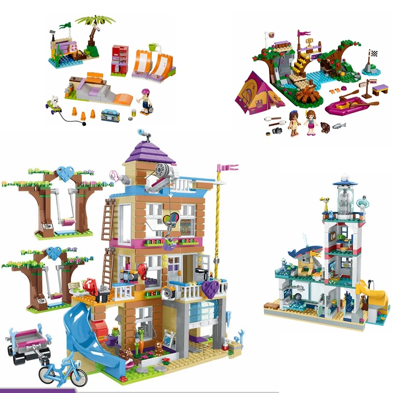Compatible LEGO Constructor Toys For Children Girls Friendship Series House Set 