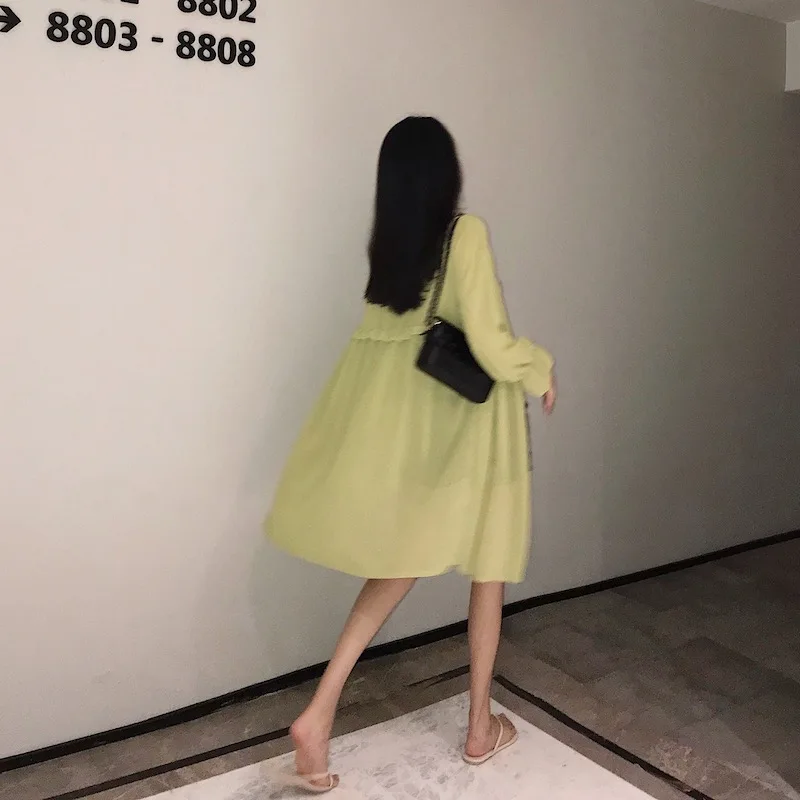 Одежда для фотосессии, Сказочная Солнцезащитная одежда, женская шифоновая шаль средней длины, тонкое пальто, модная свободная Солнцезащитная рубашка