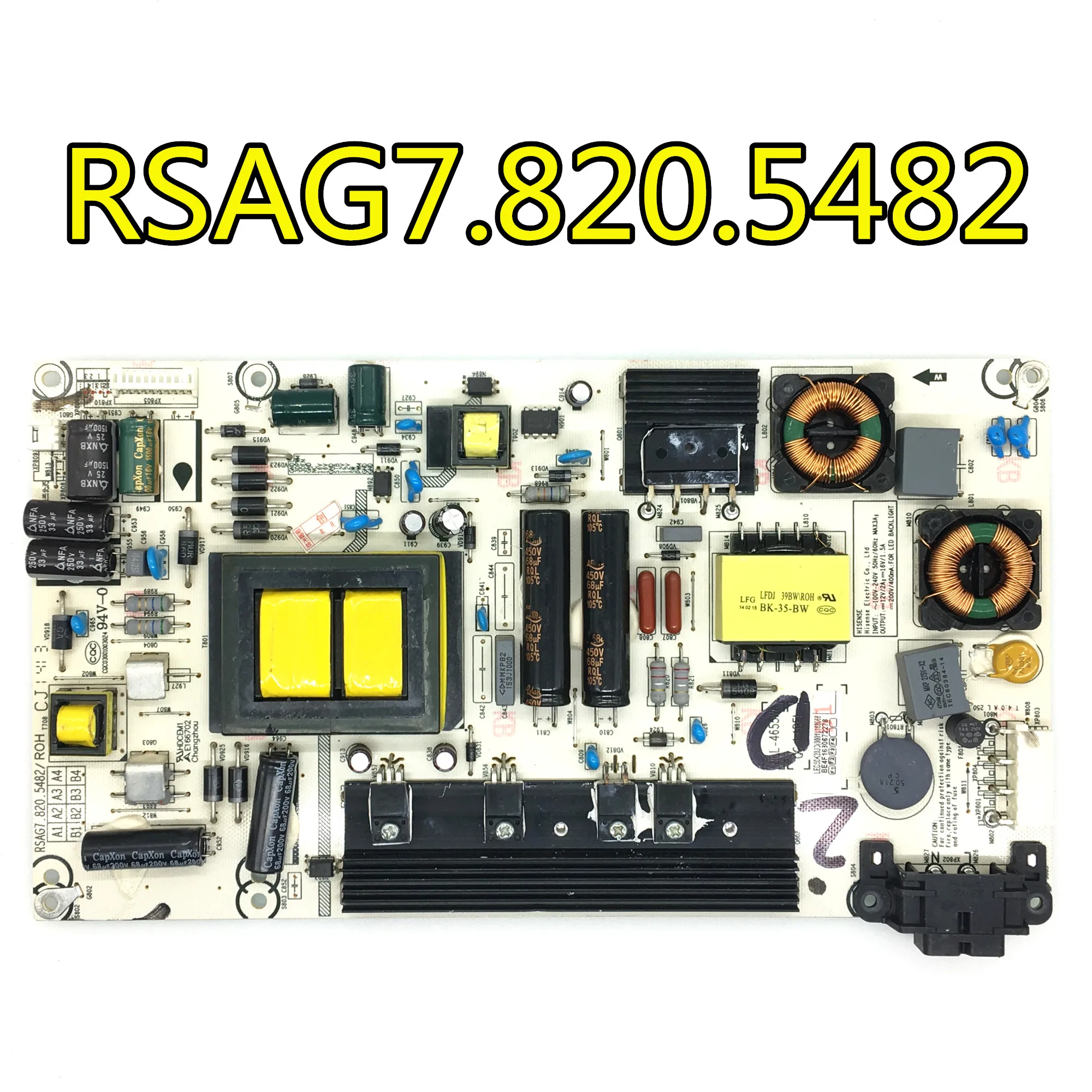 00% тест для платы питания hisense LED48EC280JD RSAG7.820.5482 48 дюймов | Электроника