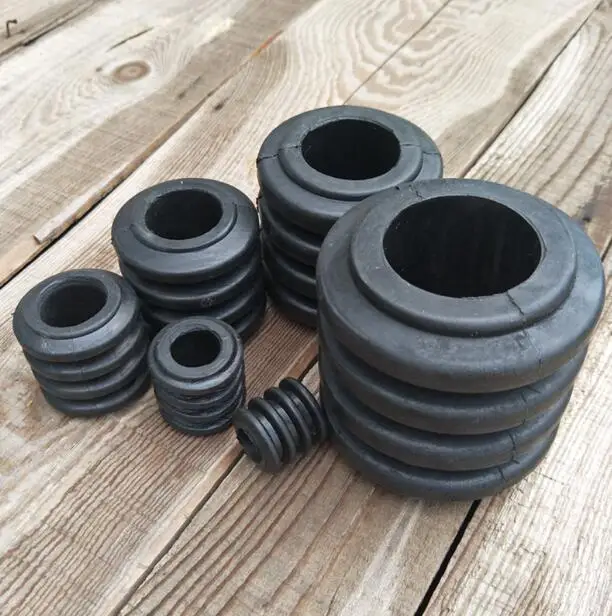1pcs nitrile butadiene rubber cushion washer coupling pin shock absorbing plastic sleeve polyurethane gasket four-piece suit