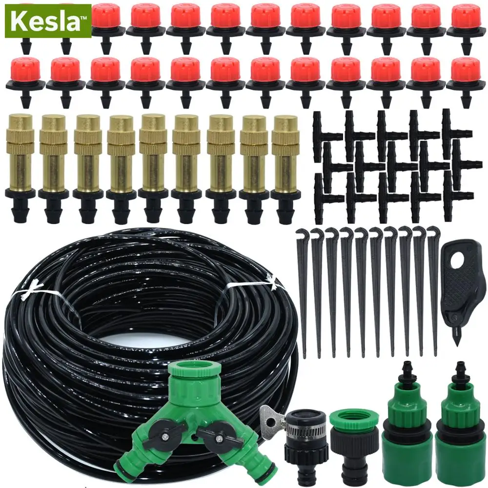KESLA 5 м 30 садовая система капельного орошения наборы для полива w/ 1/4 ''шланг