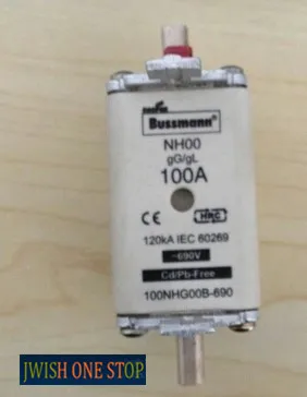 

80A NH00 100A 100NHG00B-690 690V Предохранитель