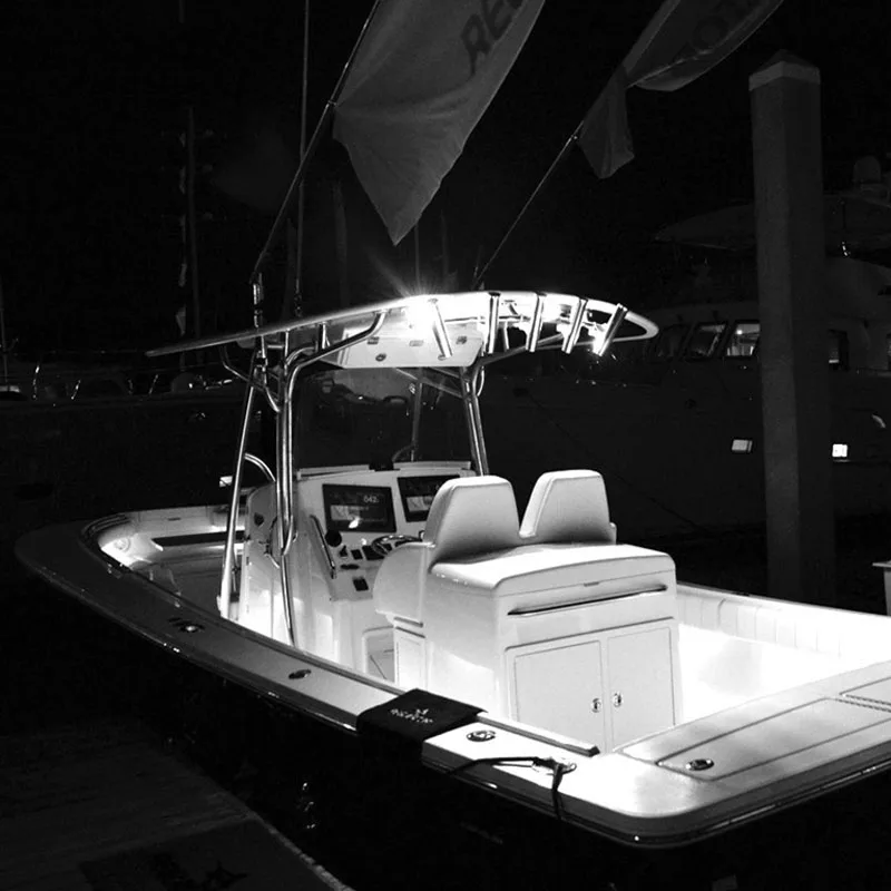1 пара 12 В ~ 24 18 Вт водонепроницаемый лодка/FLYBRIDGE/Палуба/яхта заливающая работа