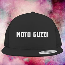 Moto Guzzi индивидуальная хип-хоп шляпа унисекс Милая Кепка высокого качества повседневная черная шляпа