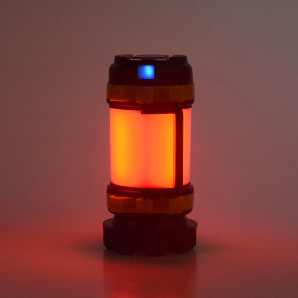 6000лм светодиодный фонарь для кемпинга USB Перезаряжаемый фонарик Фонарь для ураганов аварийных ситуаций, походов, рыбалки включает батарейки