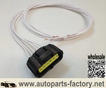 

longyue 10pcs 1996-2004 MAF connector pigtail harness 3 FT