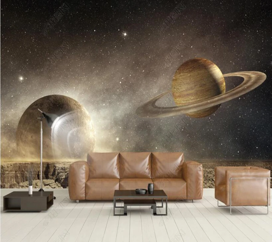 Papel de parede Abstract universe planet starry sky 3d wallpaper mural, living room tv wall bedroom wall papers home decor - AliExpress Home  Improvement