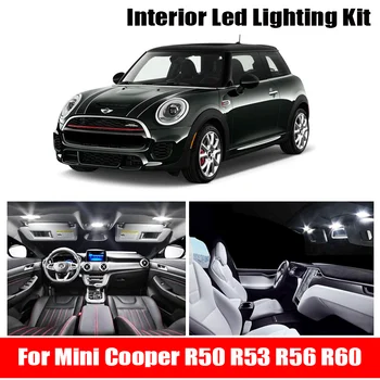 

Canbus Error free for Mini Cooper R50 R53 R56 R60 License Plate Lights + LED Interior Map Dome Light Bulb Kit