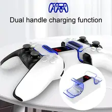 

Controller Charger LED Dual USB Fast Charging Stand Station for Sony PS5 Gamepad