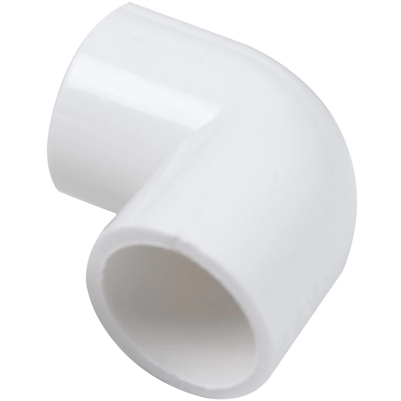 5 Pieces white 20mm dia 90 angle degree elbow pvc pipe adapter RC 