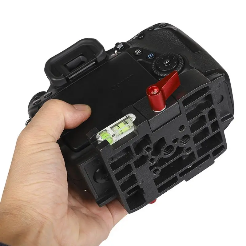 Плоскогубцы Монтажная пластина P200 Зажим адаптер для Manfrotto 577 501 500AH 701HDV Q5 камера штатив аксессуары K